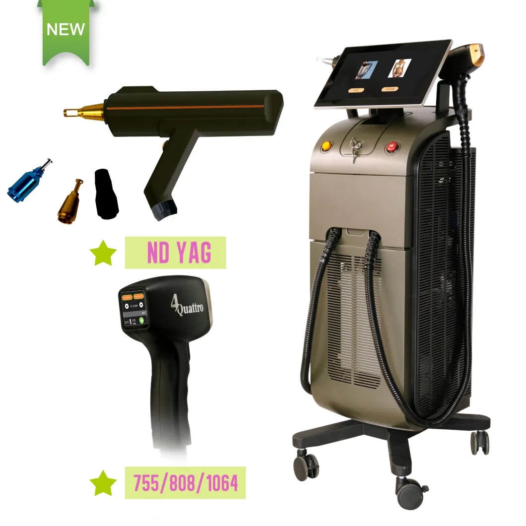 Promotion IPL ND YAG Laser Titanium XL Ice Laser /808 Diode Laser Hair Removal Machine /755 808 1064 Depilation 808nm Diode Ice Platinum Depilation Laser laser