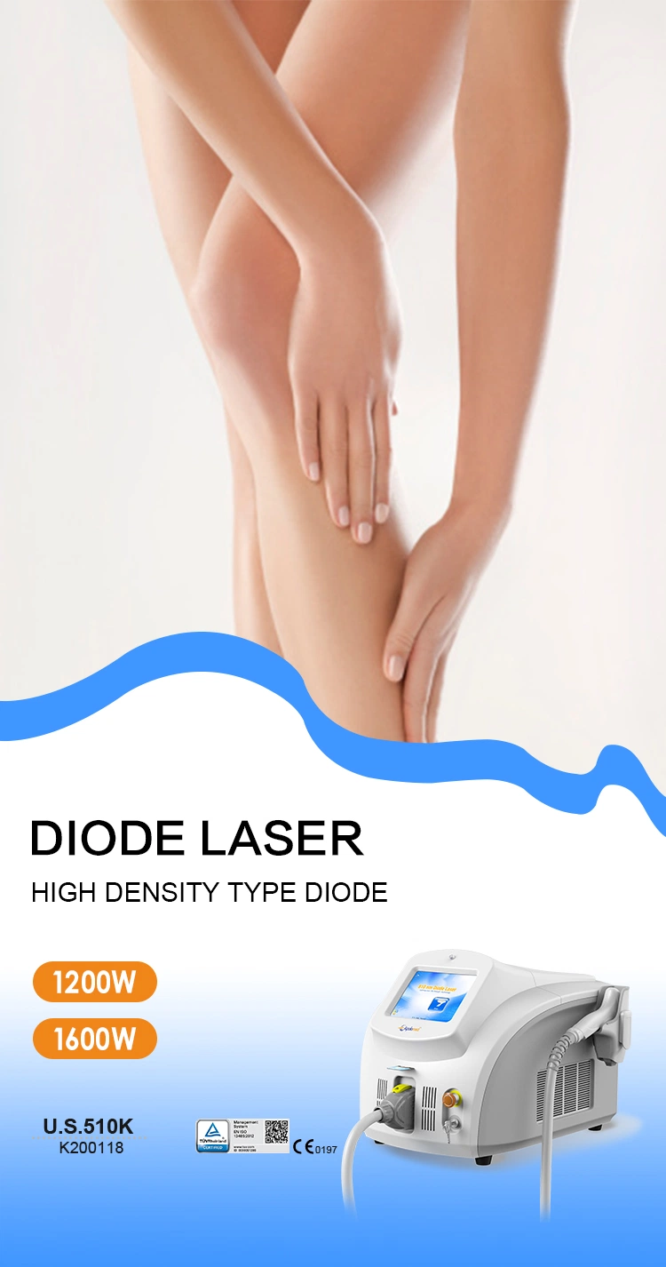 755 808 1064 Diode Laser Hair Removal Equipment CE Approved Advanced 808nm Medical Diode Laser for Permanent Hair Removal