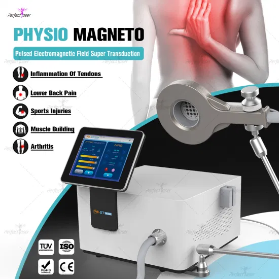 Alta intensidade focada pmst fisio magneto máquina alívio da dor esportes fisioterapia fisio emtts equipamento de terapia magnética